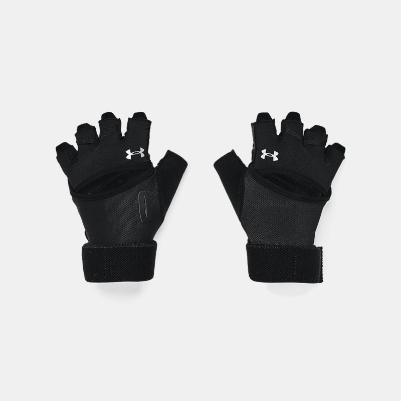 Women's Under Armour Weightlifting Gloves Black / Black / Silver XS